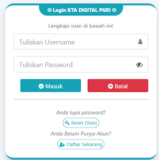 Register PGRI Lahat - Persatuan Guru Republik Indonesia Cabang Lahat